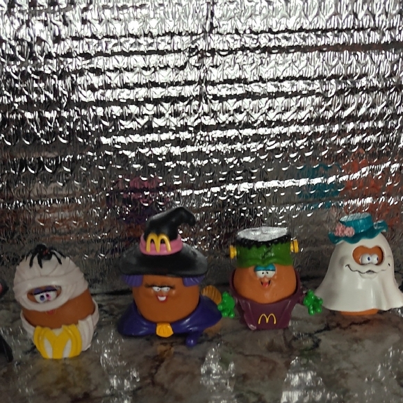 6 NUGGET BUDDIE Vintage McDonald's 1992 Frankenstein/ WITCH/ MUMMY /GHOST/👻🎃 - Picture 11 of 11
